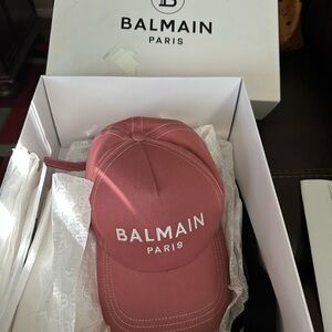 Balmain Paris Pink Cap